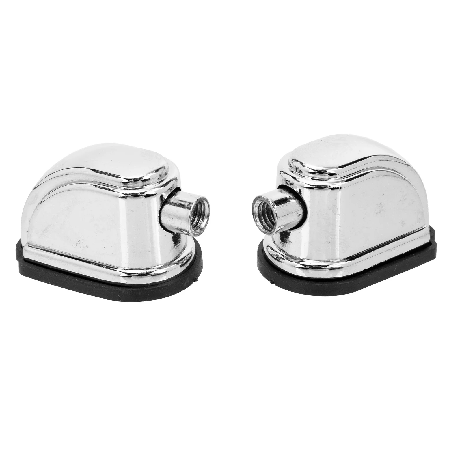 2 قطعة العروات كمين سبائك الزنك الفضة طبل موصلات استبدال أجزاء ل مجموعة طبلة توم الدف دائم مخلب السنانير أداة #3