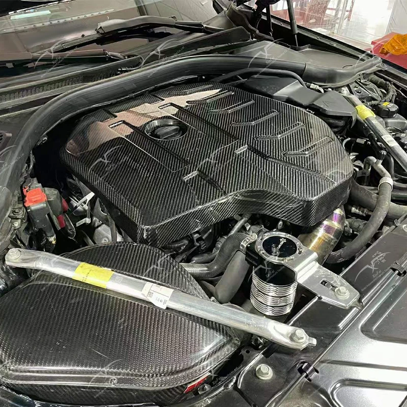 Suitable for 3 4 Series G B48 Car Modification Carbon Fiber Engine Hood Engine Intake System Kit Accessories