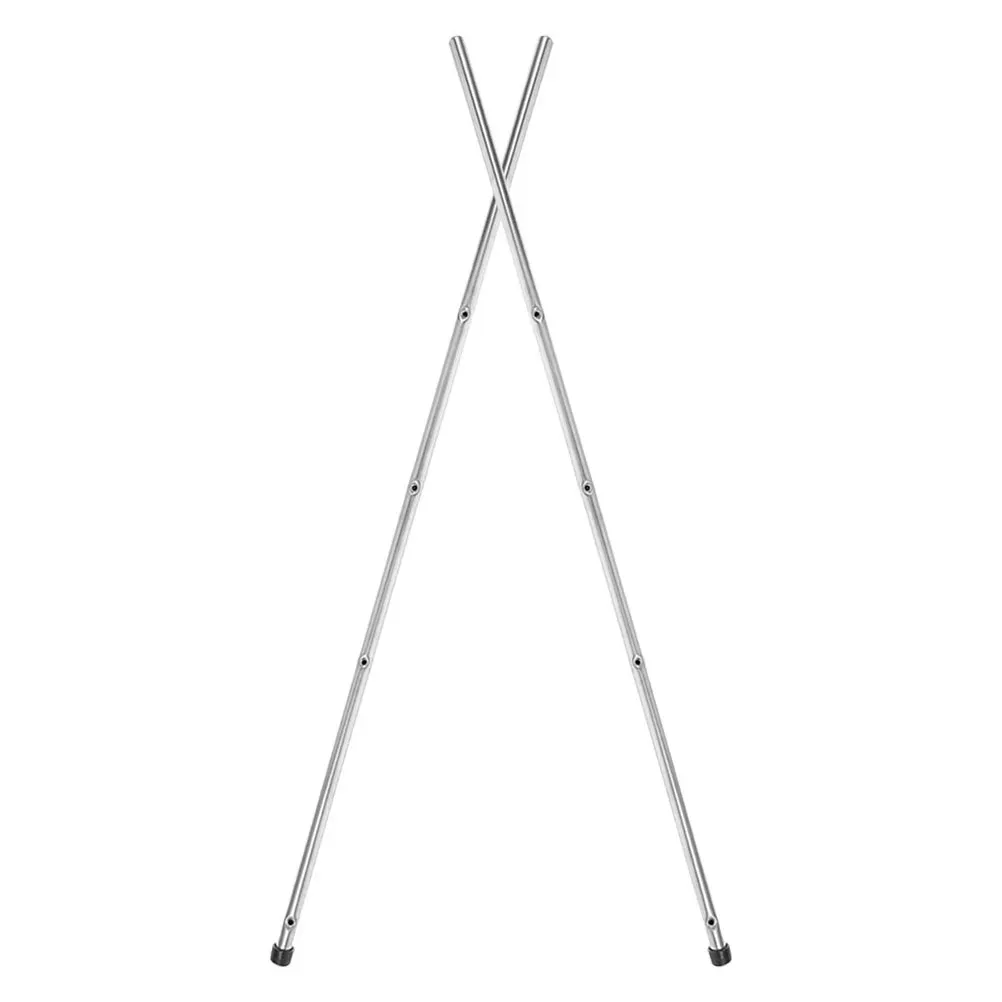 2Pcs Table Soccer Rods Replacement Sturdy Iron Design Smooth Gameplay Long Lasting Performance Versatile Application Family