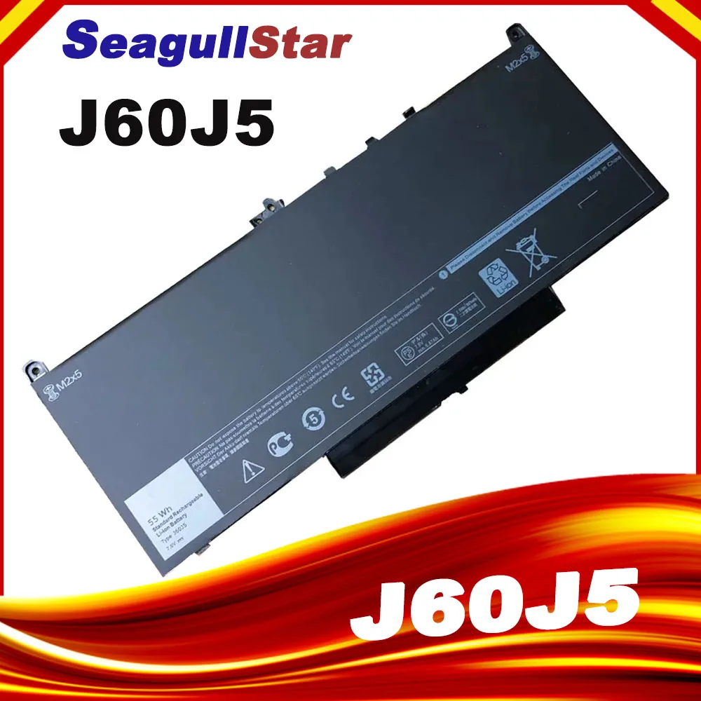 

Аккумулятор J60J5 для серии Dell Latitude E7270 E7470 MC34Y WYWJ2 451-BBSX 242WD 0MC34Y GG4FM 1W2Y2 R1V85