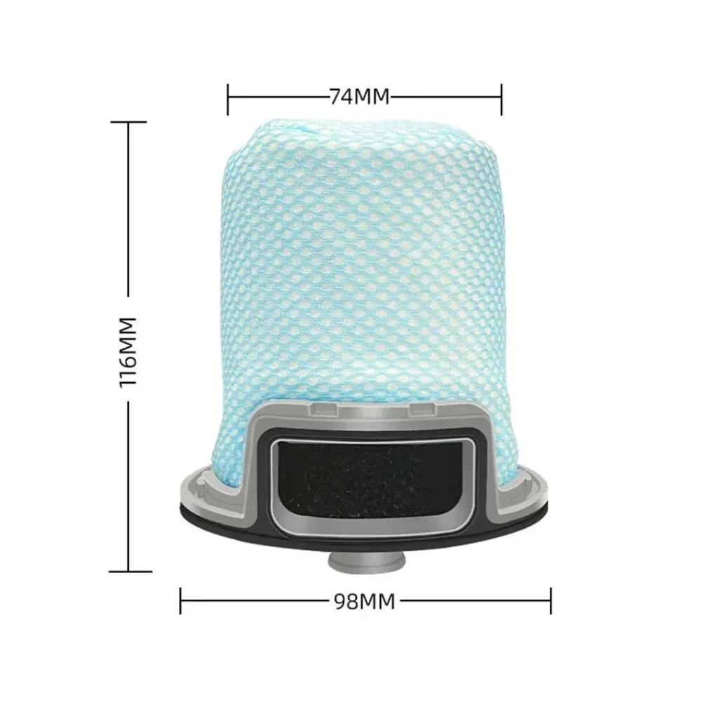 Replacement Filter Elements For Roborock For S7 For T7S For T7SPlus - 3pcs Dust Collector Accessories For Robot Vacuum Cleaners