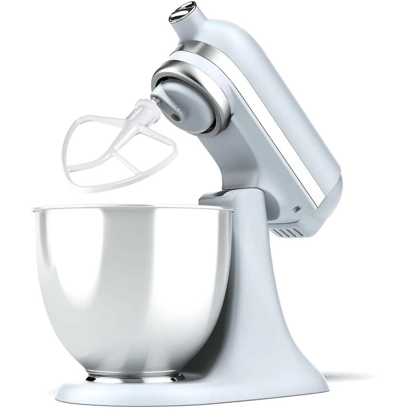 Kit de réparation de centre commercial vertical, kit de mélangeur pour crochet à pâte, fouet métallique K45DH, grattoir à lame plate revêtue K45B, bol 3 pièces