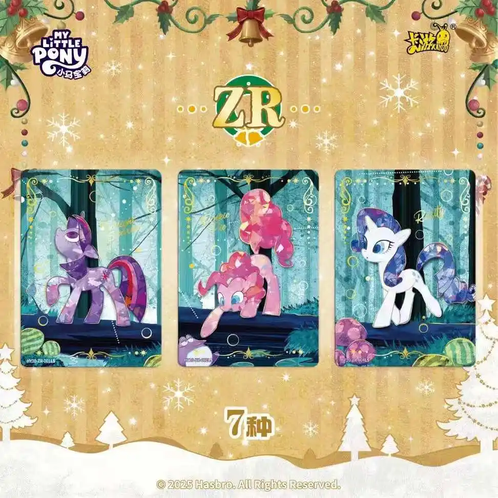 KAYOU My Little Pony Card Friendship Eternal Card Huiyue Package Vol.10 Collection Cards Animation Peripherals Toy Gift In Stock