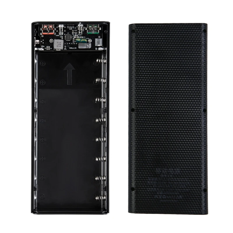 Detachable 5W 10W 22.5W QC3.0 LCD 8x21700 Battery for Case for Shell Fast Wireless Charging Box Portab