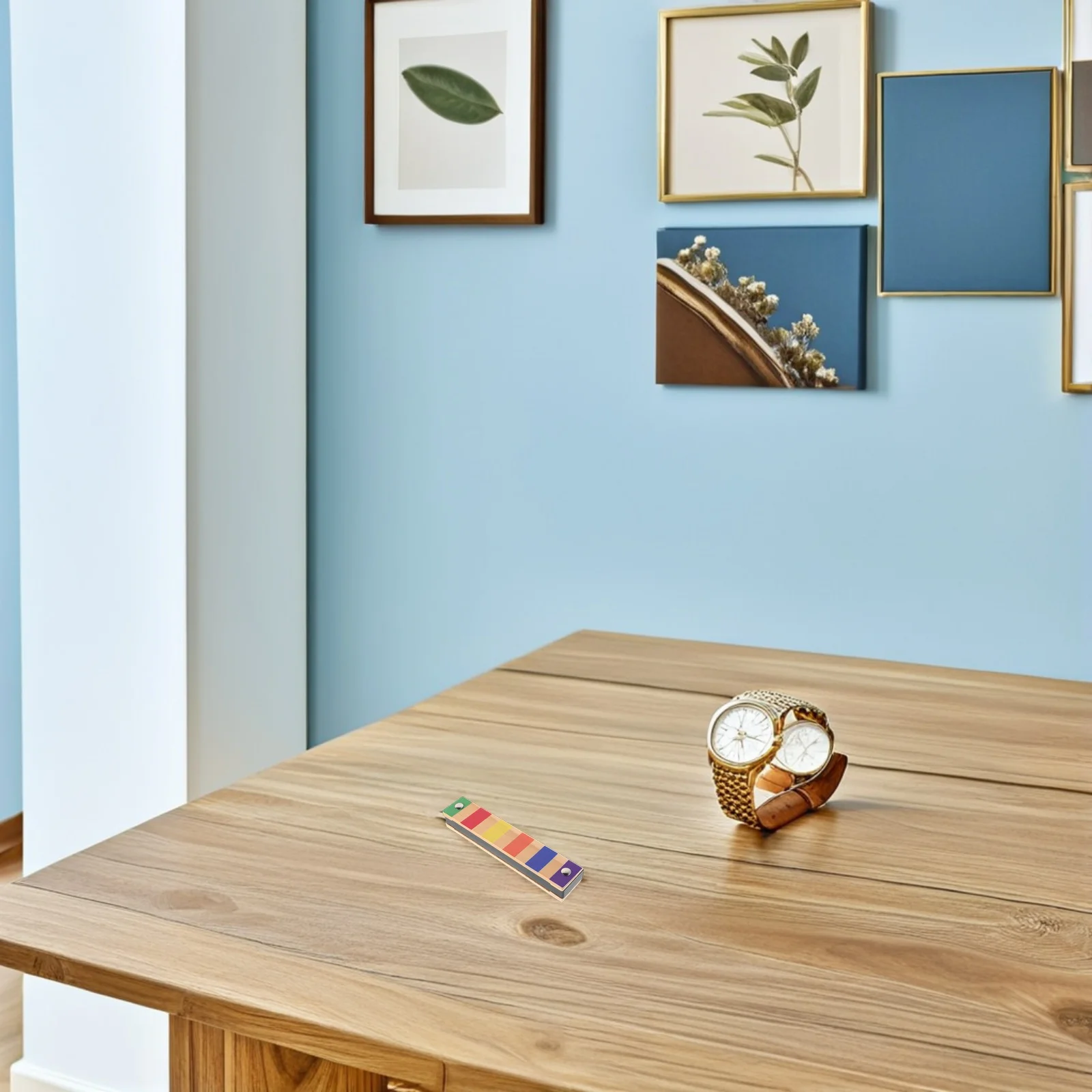 

2Pcs Children Wooden Harmonica 16 Hole Double Row Portable Musical Instrument for Toddlers and Kids Musical Instrument