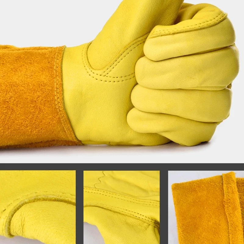 

Garden Gloves Women and Men Rose Pruning Gloves Long Sleeve Rose Breathable Gardening Gloves Thorn Proof Gloves