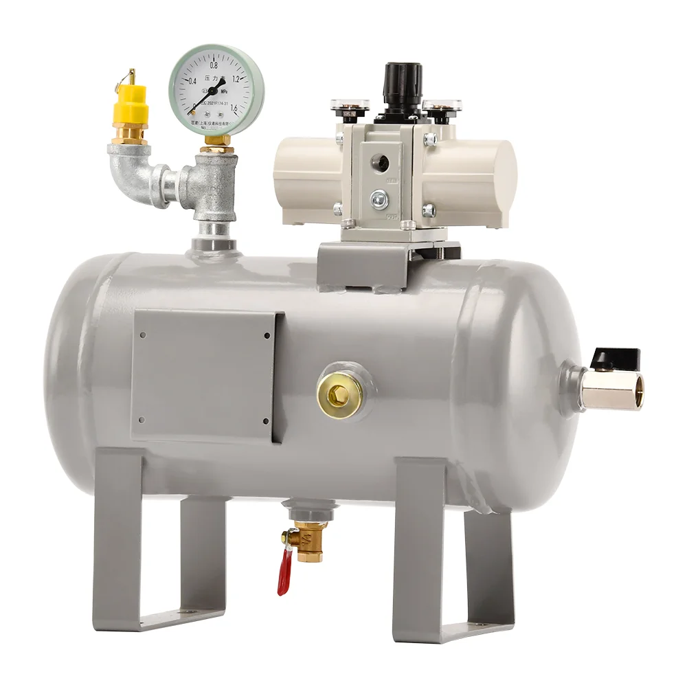 5L Aluminum Air Tank + Booster Regulator Kit Pneumatic Air Tank Assembly for Car Air Suspension