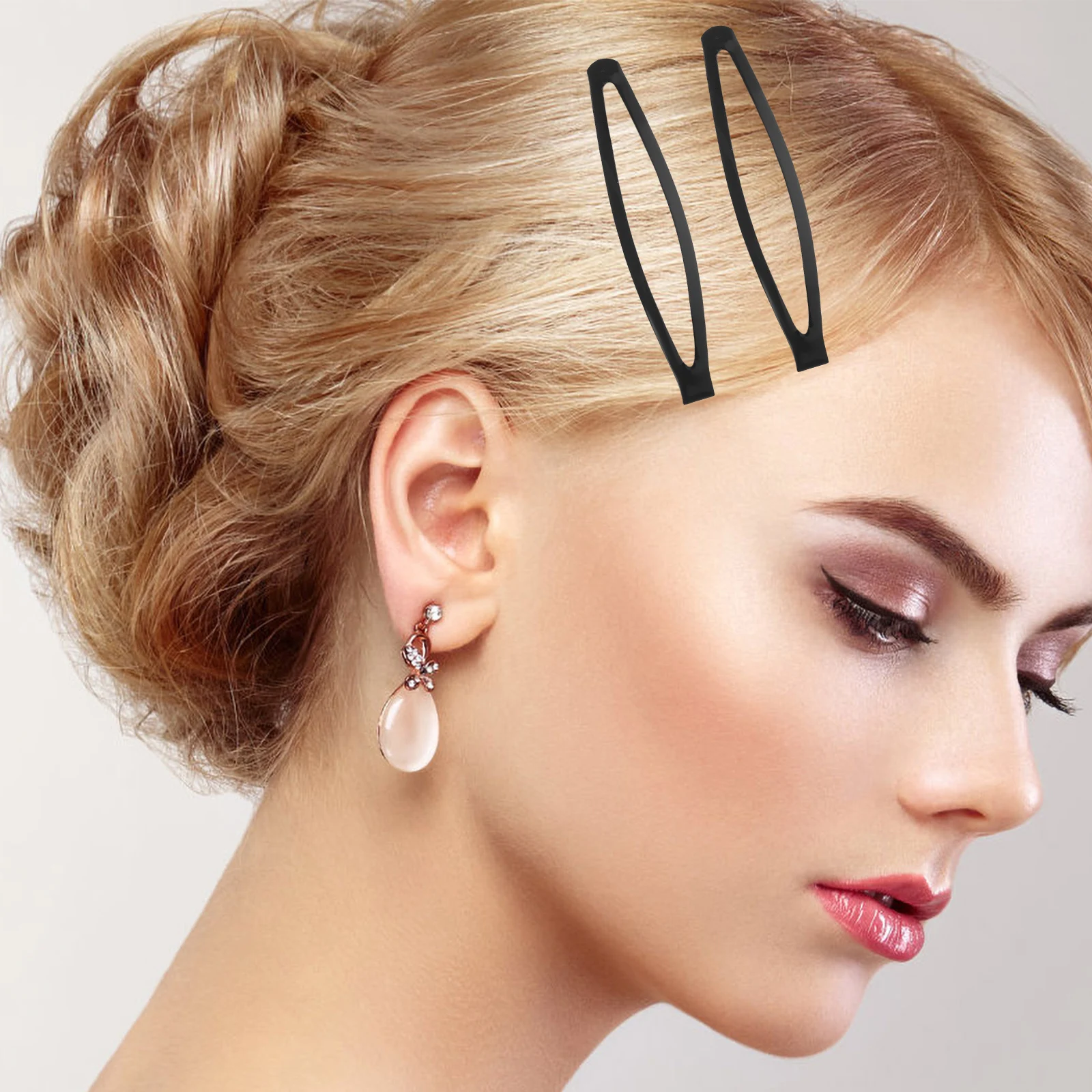 

10pcs Large Hairpin Durable Non-Bend Girls Hair Clips For Wedding Party Fashion Show Photo Hair Accessories Women Bangs Daily