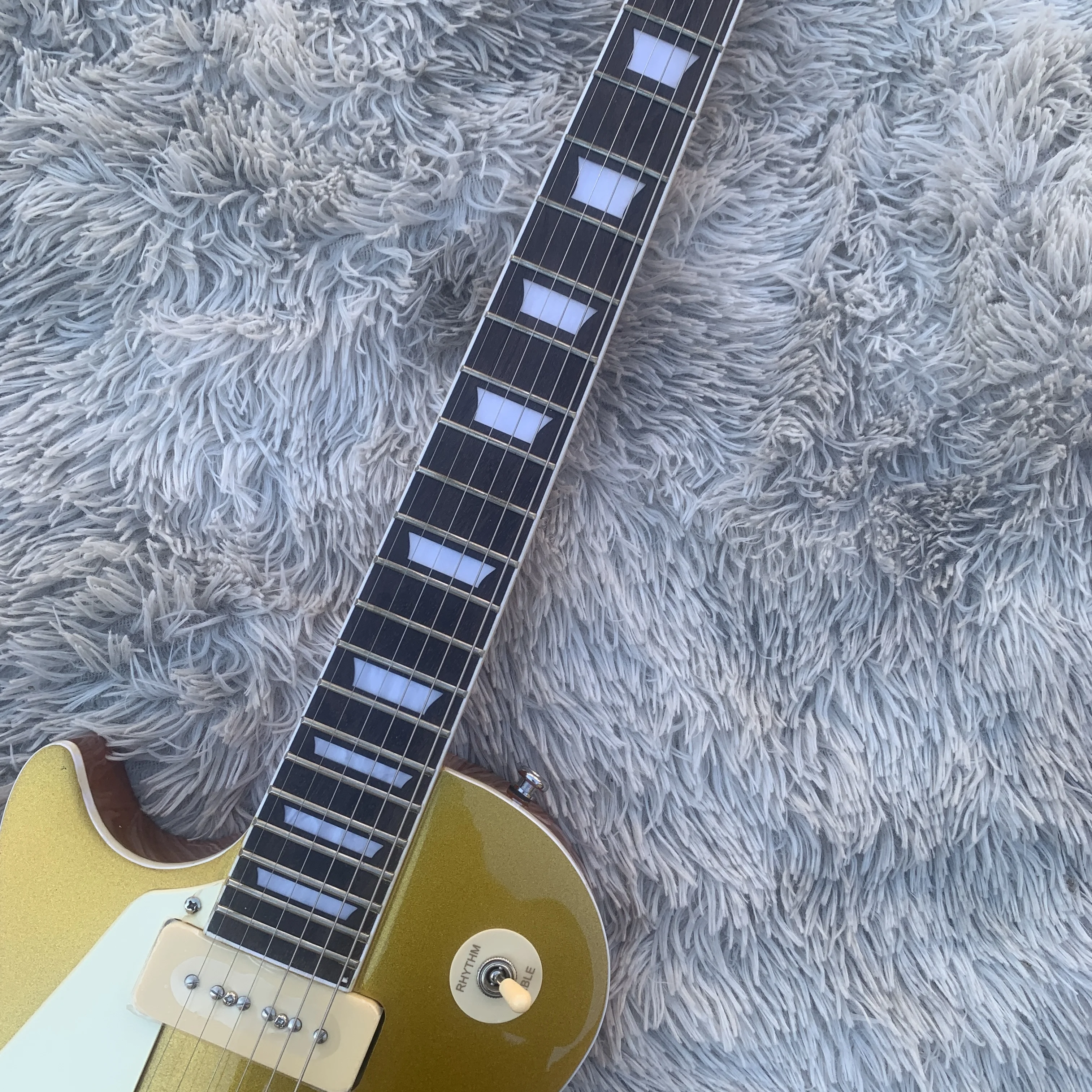 Made in China, LP Standard 1959 R9 electric guitar, left hand gold hardware, rosewood fingerboard, P90 pickup lp guitar