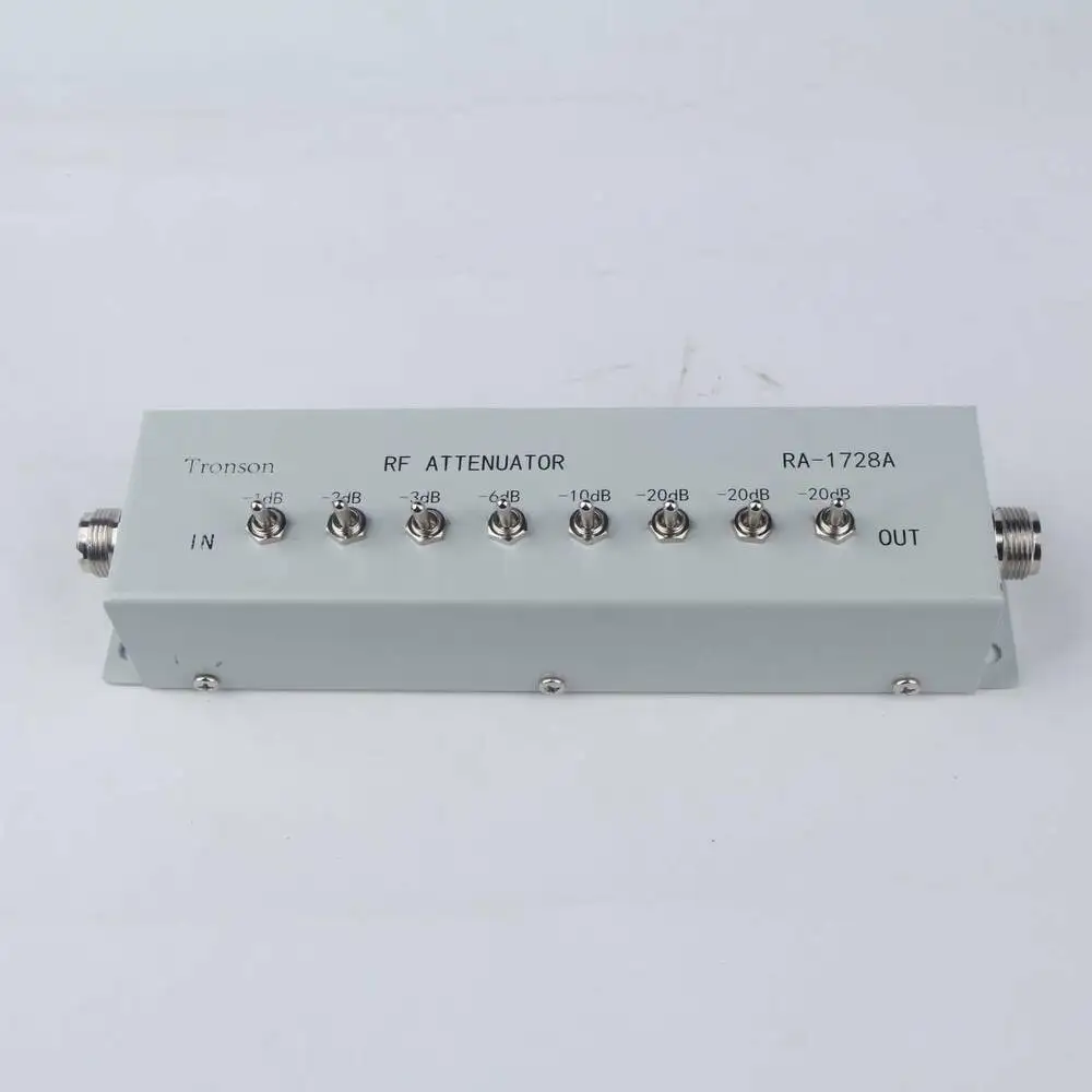 

NEW 0 - 82DB VARIABLE/ STEP ATTENUATOR 50 OHM for Ham Radio Transmitter