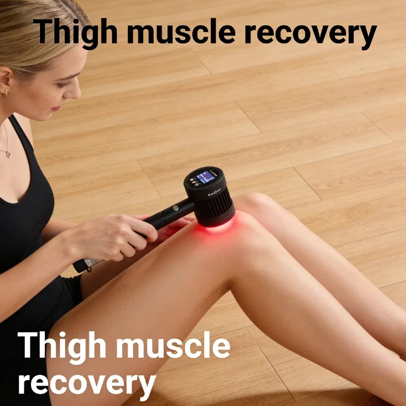 

Powerful 5W Cold Laser Therapy Machine, Infrared Red Light LLLT Device for Sports Injury Pain Relief Inflammation Home Care
