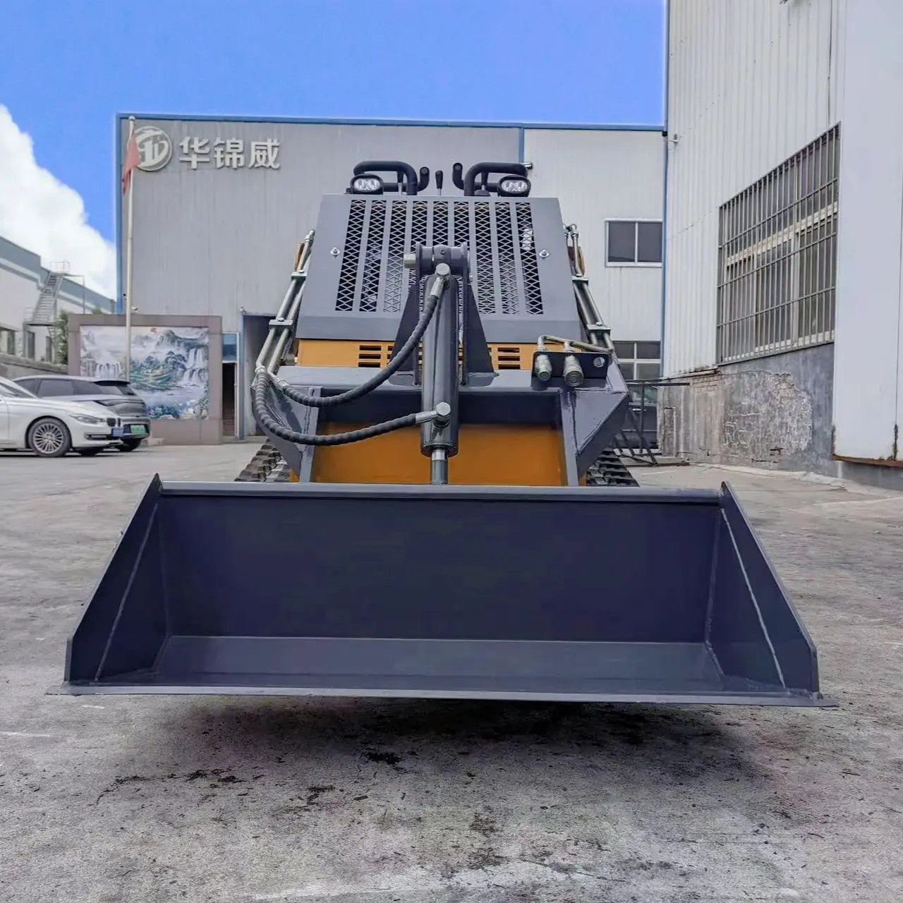 Euro 5 ce epa Custom Skid Steer Loader with Tracks Mini Skid Steer Loader Diesel Multi Purpose Track Loader