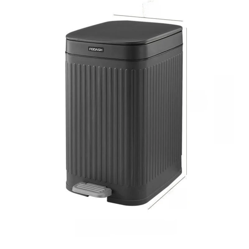 

Large Capaci Foot Pedal Kitchen Dining Room Waste Paper Tra Can Bedroom Batoom Storage Bin Household Garbage Collector