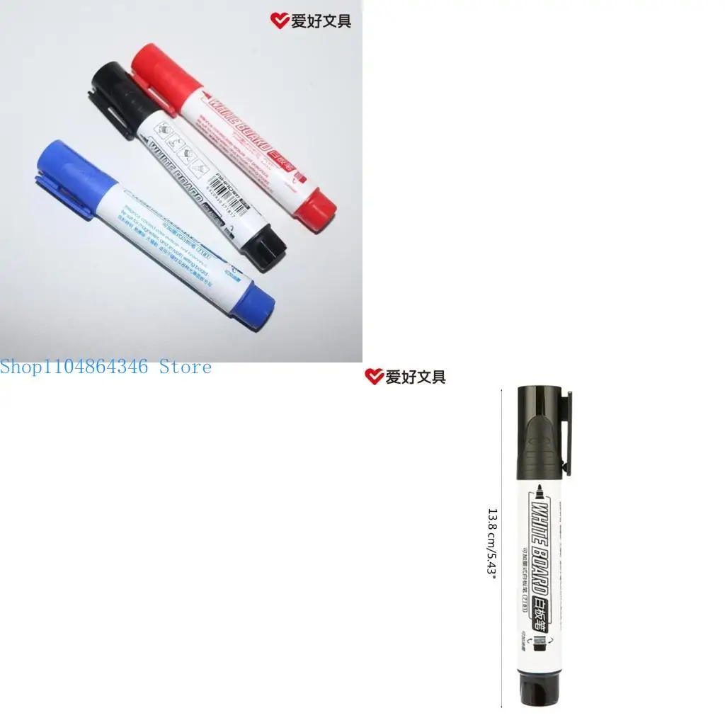 

5ASD 3 Ассорти Цвет Черно -синий красная сухой стирание ручки сухая ручки для офисной школы для офисной школы