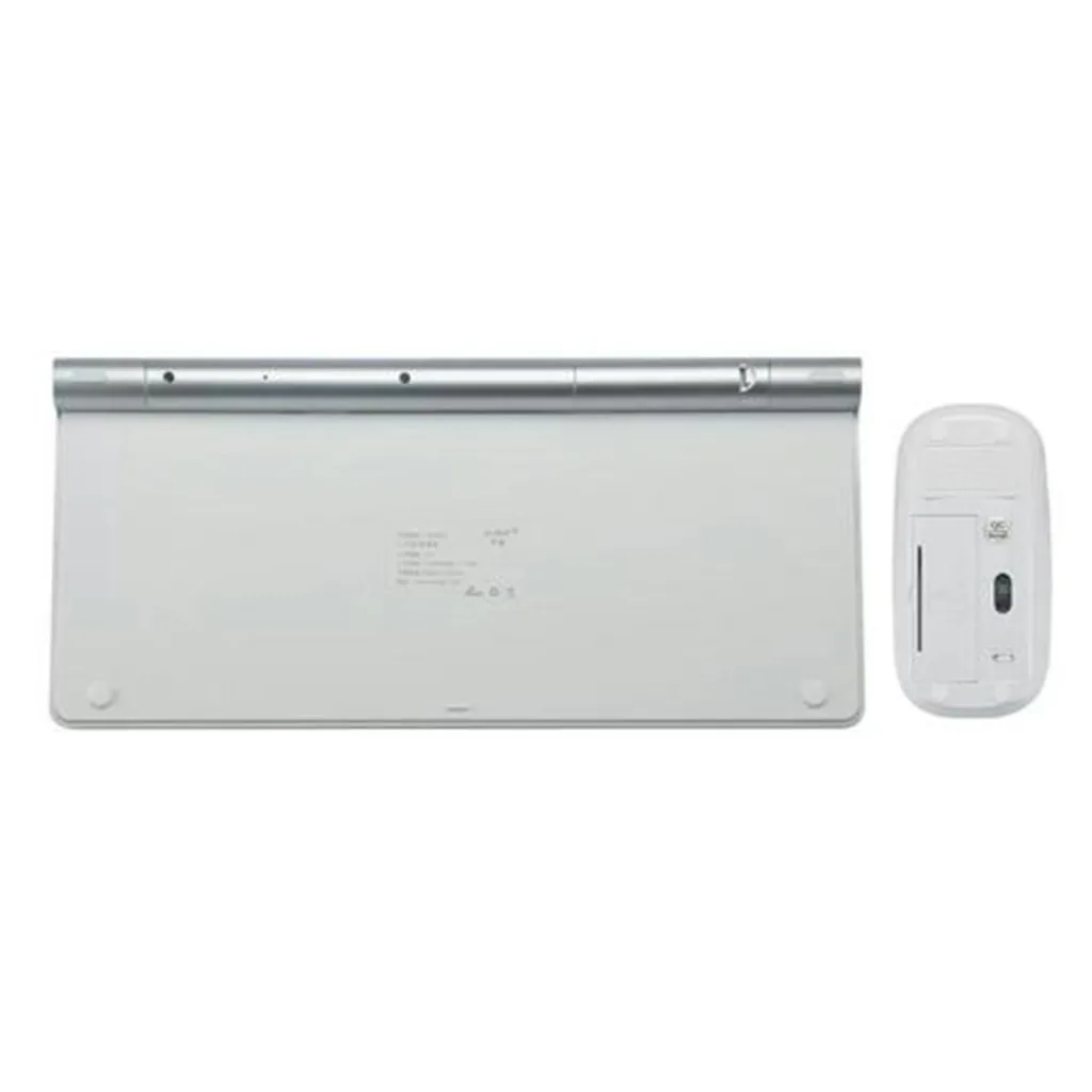 Wireless Keyboard and Mouse Stable Signal Barrier-free Operation Round Keys for Tablet and Smart Device Compatibility