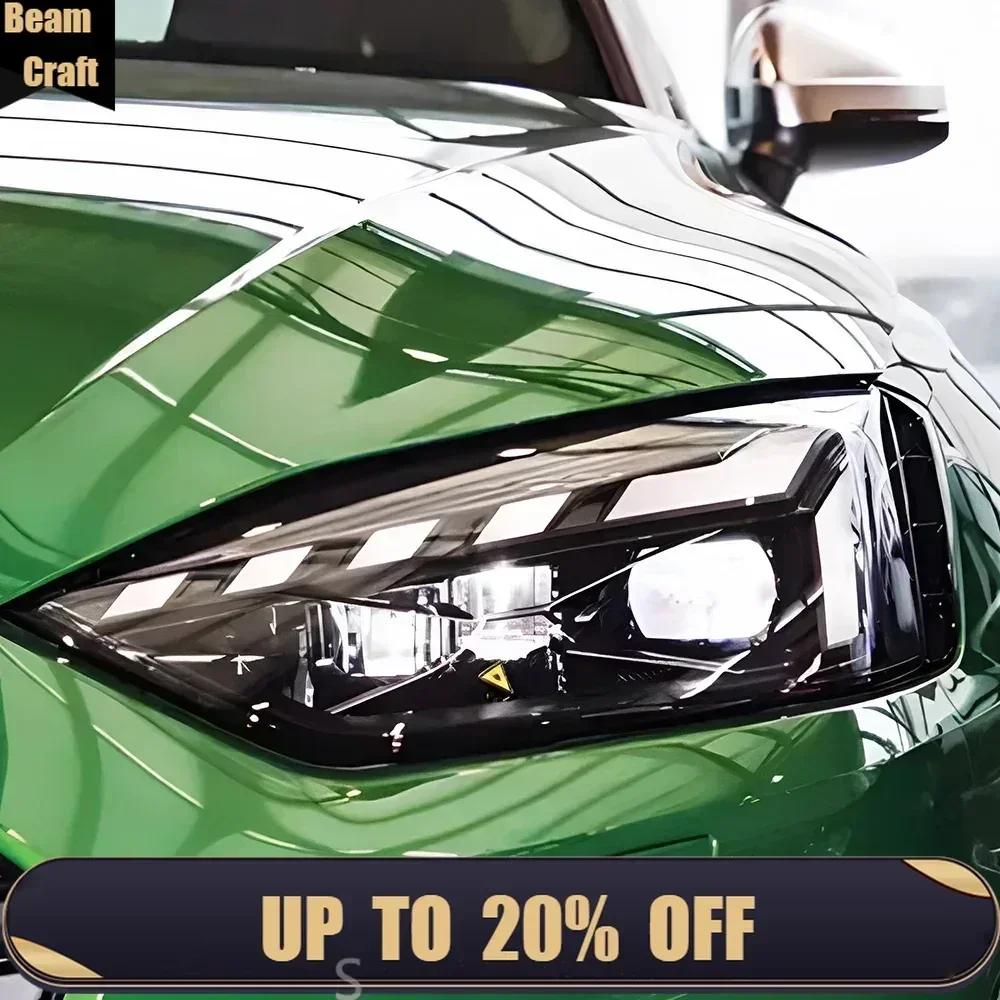 Auto Car Front Lamp Assembly for A5 S5 F53 F57 F5E 2017-2020 Upgrade 2024 Design LED Car Projector Lens Headlights Accessories