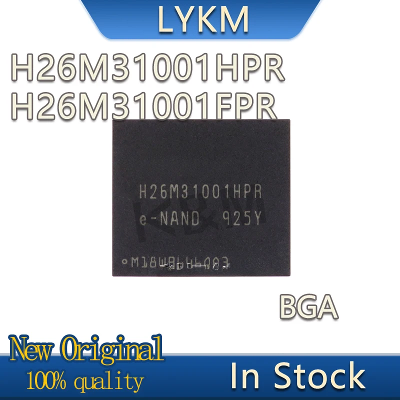 1/PCS New Original H26M31001HPR  H26M31001FPR  BGA memorizer chip In Stock