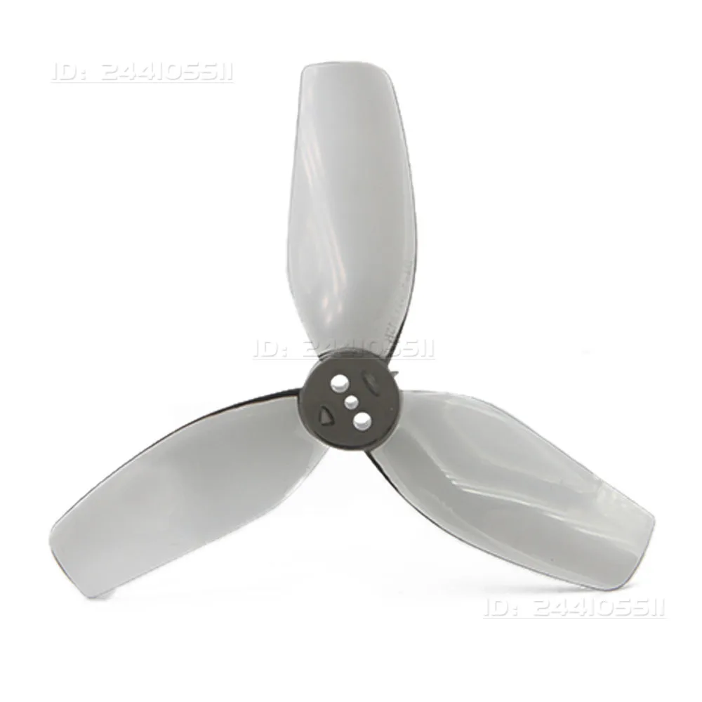 2쌍 90mm 3.5인치 3-블레이드 PC 프로펠러 2CW 2CCW FPV 레이싱 드론 프리스타일 시네웁 ProTek35 DIY 쿼드콥터 장난감 부품