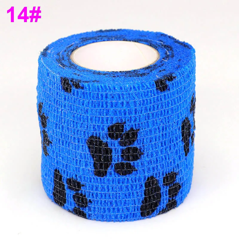 Selbstklebender Verband 4,5 m Sportwickelband – elastisches kohäsives Klebeband für Muskel-, Knie-, Knöchel-, Handgelenkstütze und Haustier-Erste Hilfe – Detail 14