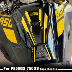 3D Motorcycle Tank Sticker Tank Pad Protection Decal Accessories For F850GS F750GS F 750 850 GS 2020-2024 F 800 GS 2024-2026