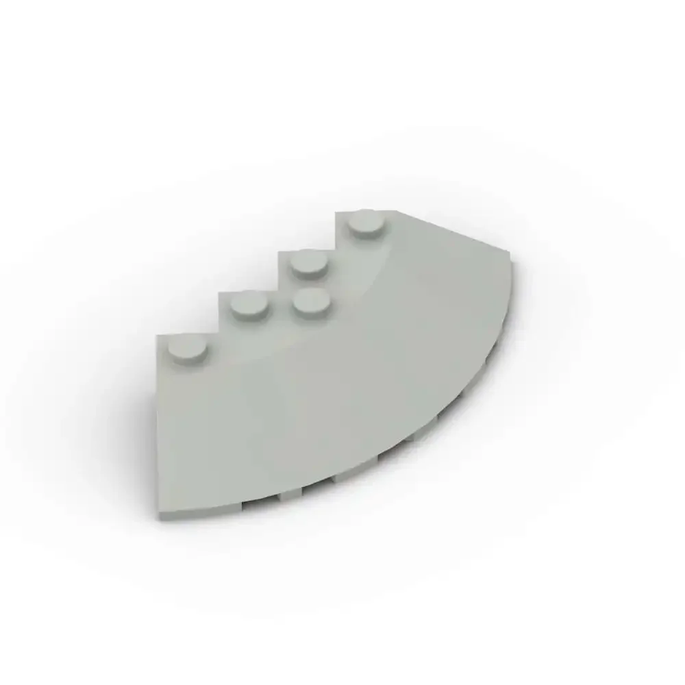 MOC 1 قطعة 95188 مع المنحدر 33 حافة الطوب الزاوية المستديرة 6x6 التراص استبدال بنة لعبة ممتعة الكبار الأولاد هدايا العيد