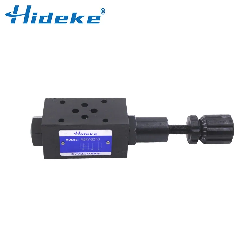 MBRV-02P/02A/02B-1/2/3 Hydraulic Modular Pressure Reducing Valves SPR/DYJ-02P/A/B MRP/MRB/MRA-01-B/C/H-30 MBR-03P