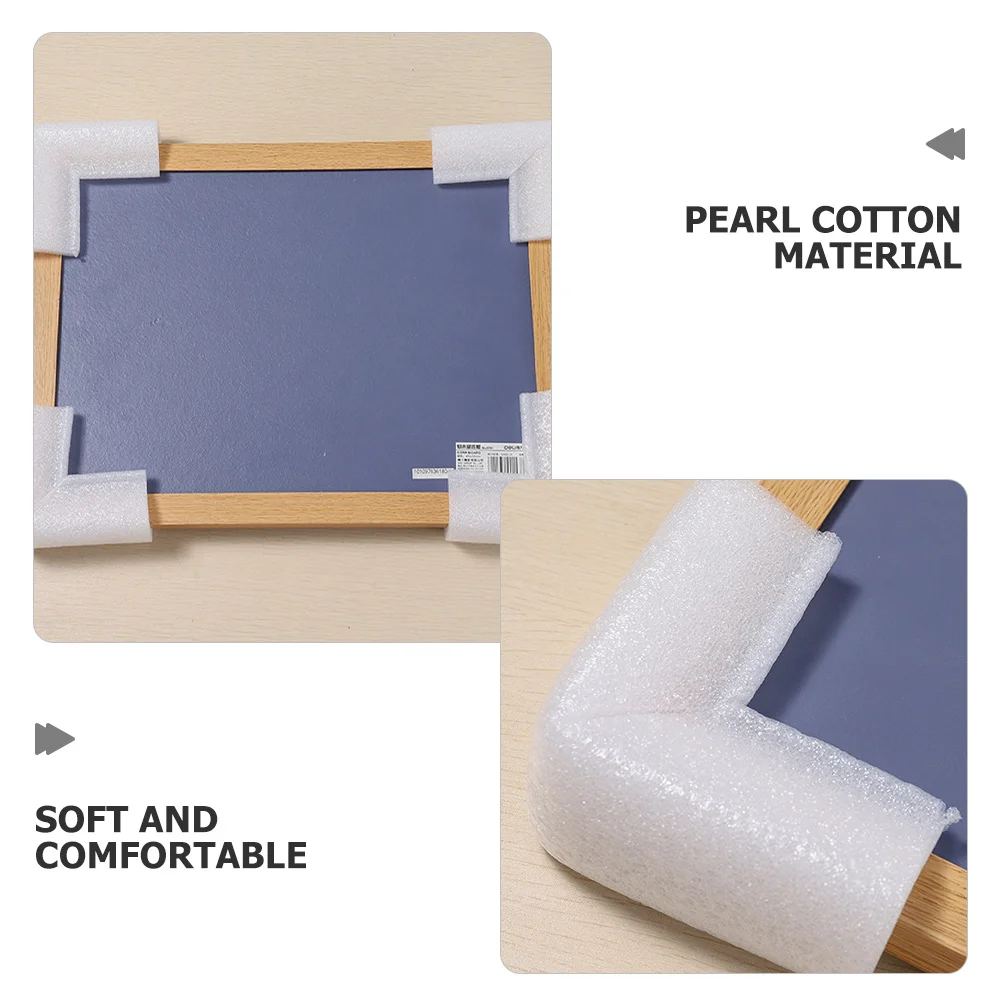 50 قطعة من واقيات حواف الأثاث، واقيات زوايا ناعمة ومريحة لإطارات الصور، واقي زوايا رغوي للاستخدام على المدى الطويل #4