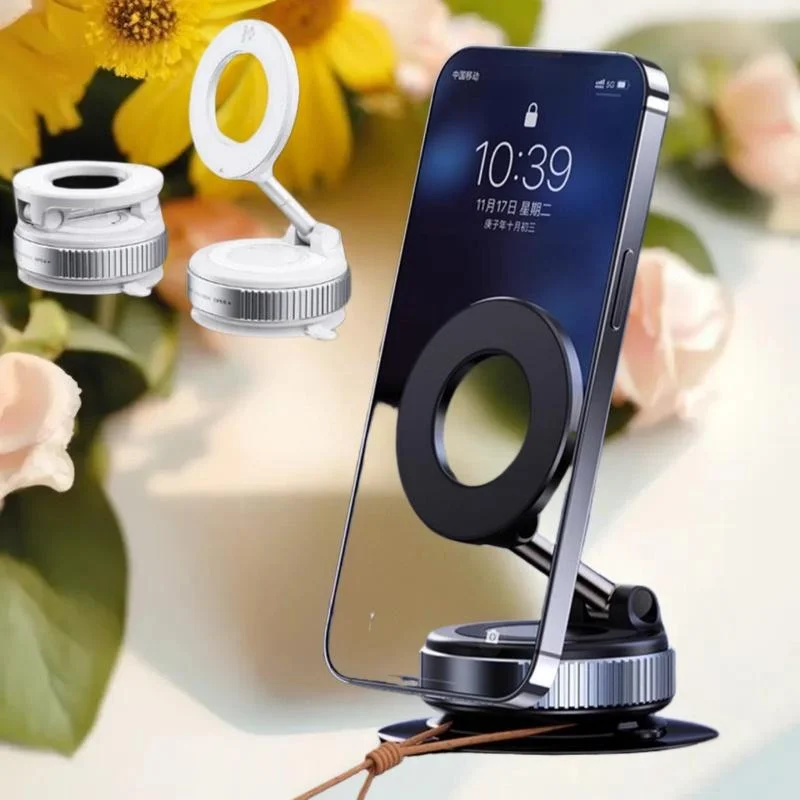 Ventosa versatile e supporto da auto MagSafe per telefono 12/13/14/15/16 Pro/Max Raccordo fai da te