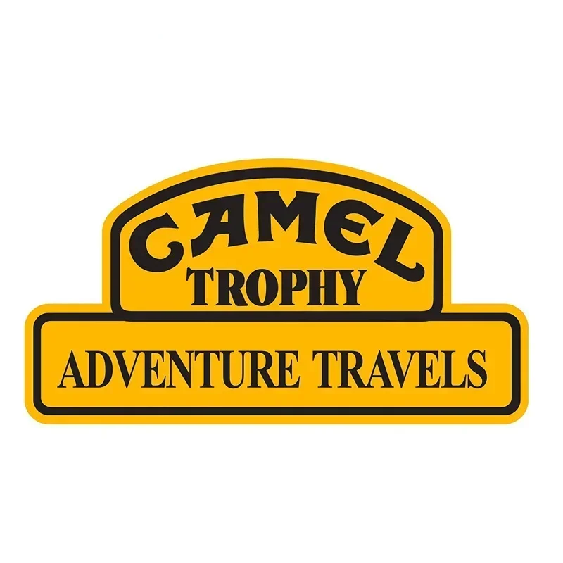 Camel Trophy Badge Brand Car Sticker Decal Decor Motorcycle Off-road Laptop Trunk Guitar PVC Anti-UV Vinyl Stickers