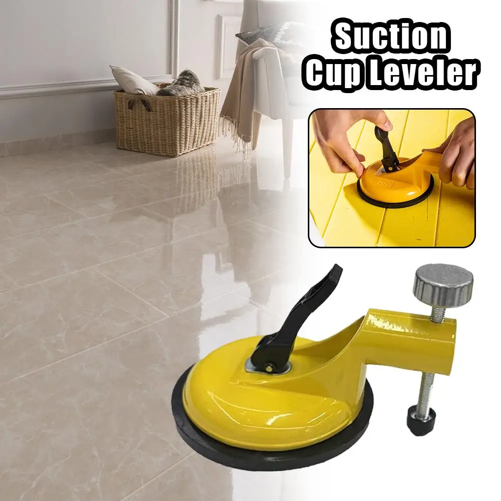 

Регулируемый выравниватель для плитки из алюминиевого сплава с присоской, большой, для мрамора, для укладки плитки, регулировки и фиксации