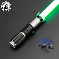 TXQSABER YODA Lightsaber SNV4 Proffie Smooth Swing Metal NEO Saber JEDI Force NEO SABER Light 12Color 27Sounds Skywalker