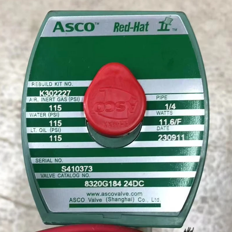 8320G184  24DC Asco Tri-point Valve Asco Origin Genuine Product Valve in Stock Competitive