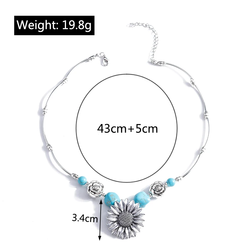 Bohemische Schmetterlings-Halskette für Damen, Ethnische Legierung, Herzanhänger-Halskette, Mädchen-Party-Festival-Schmuck, Geschenke – Detail 10