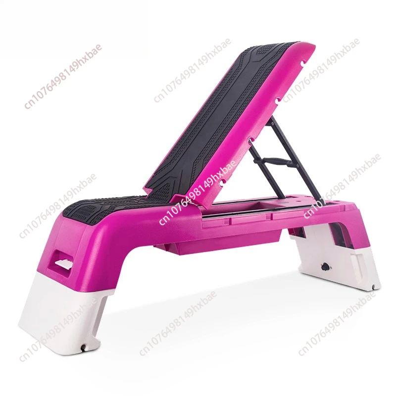 Multifunktionales Aerobic-Deck, vielseitige Fitnessstation-Hantelbank, Aerobic-Stepper, für Cardio-Training und Krafttraining