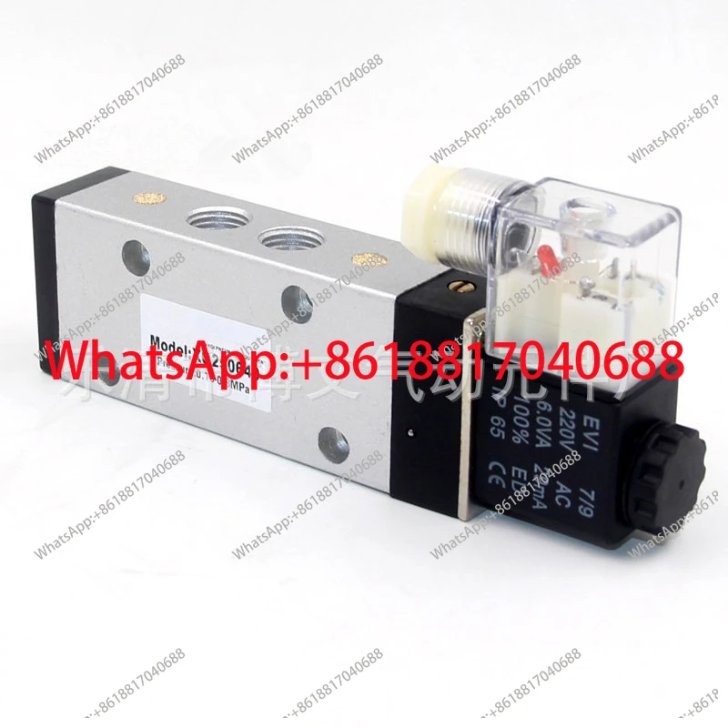 Solenoid valve XQ250640 AC220V DC24V two-position five-way reversing valve, alloy steel * thread