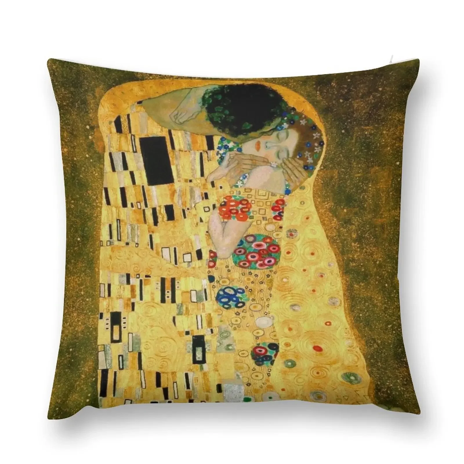 

Klimt - The Kiss original painting Throw Pillow christmas supplies Sofa Pillow Cover pillow