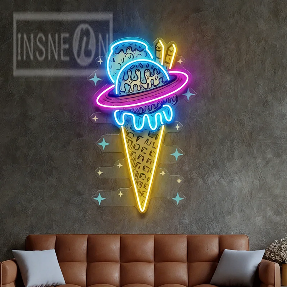 Custom Pattern Printing Neon Lights Valentines Anniversaries Bedroom Decoration Commercial Signs Birthday Gifts Party Bar Decor