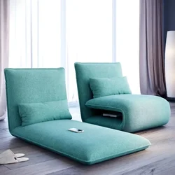 Lazy Sofa Tatami Multi-functional Folding Small Sofa Bedroom Balcony Back Chair Bay Window Chair