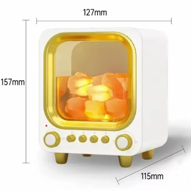 BFYL Drei-in-Eins-Bluetooth-Audio-Luftbefeuchter für Zuhause, Büro, USB-Aromatherapie-Diffusor