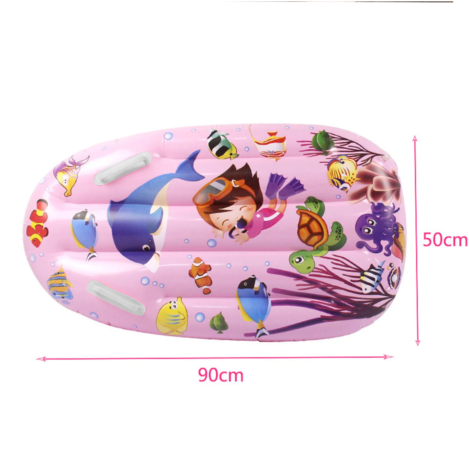 Inflatable Free Pump Pool Float Bed Easy to Use and Install Inflatable Raft for Women Men Kids Children