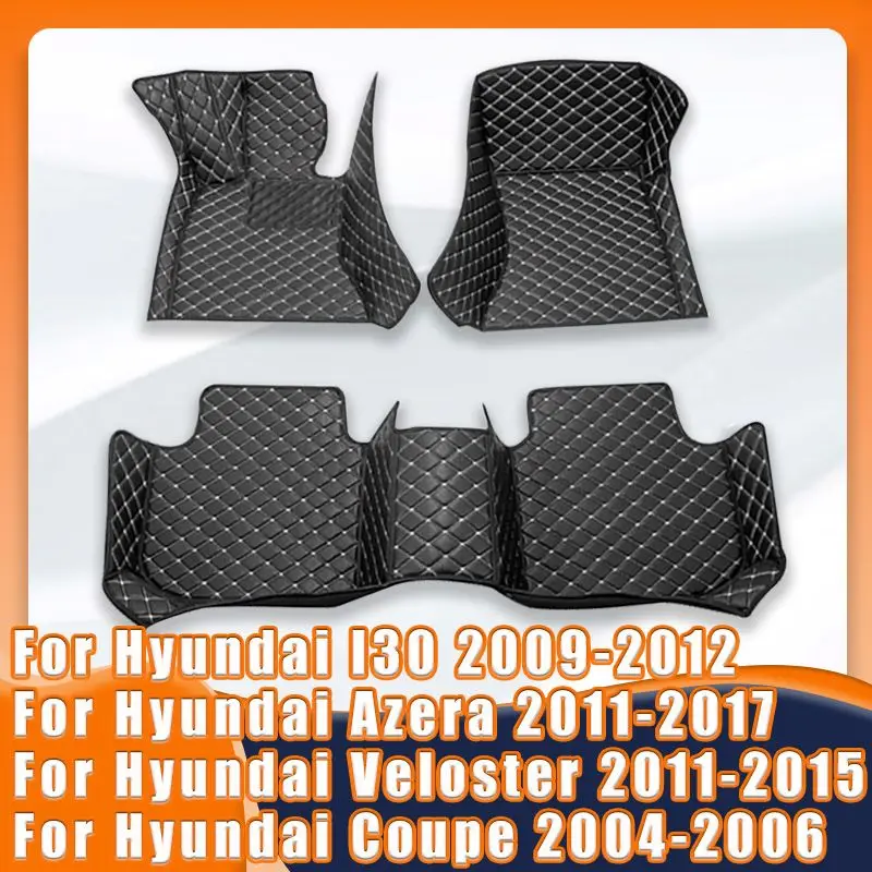 

Car Floor Mats For Hyundai Coupe I30 Veloster Azera 2015 2014 2013 2012 2011 2010 To 2006 2005 2004 Interior Accessories Parts