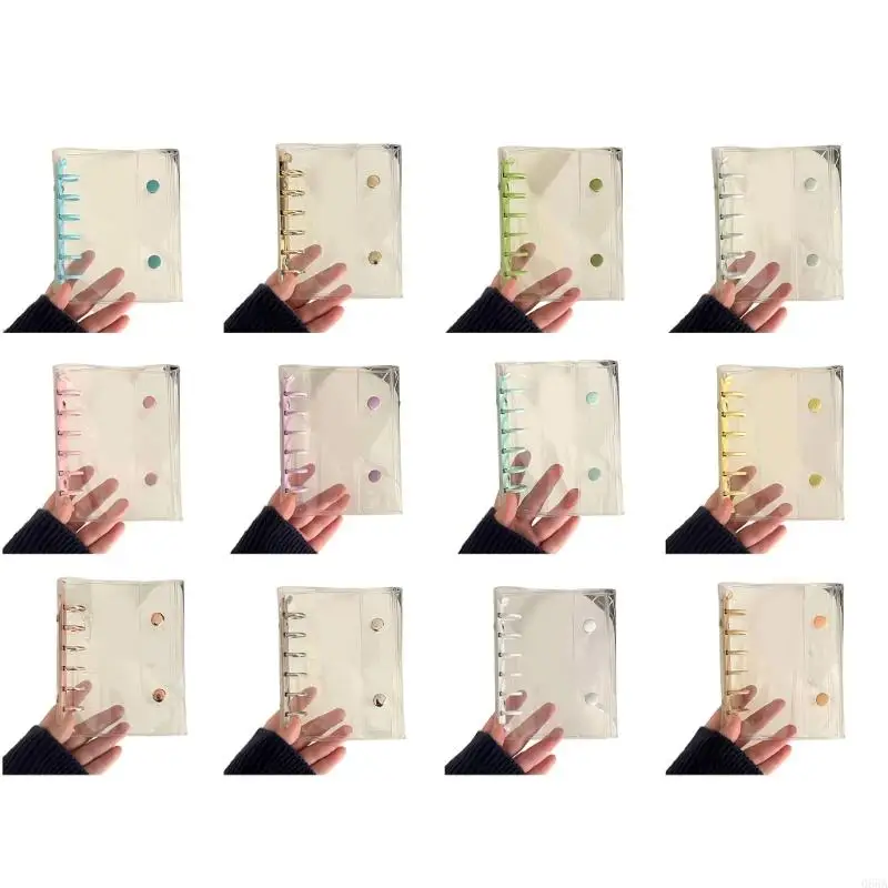 6 Rings PVC Binder Cover Card Card Cover Cover 6 Rings Photo Photo Covers PVC for notebook planner planner #1
