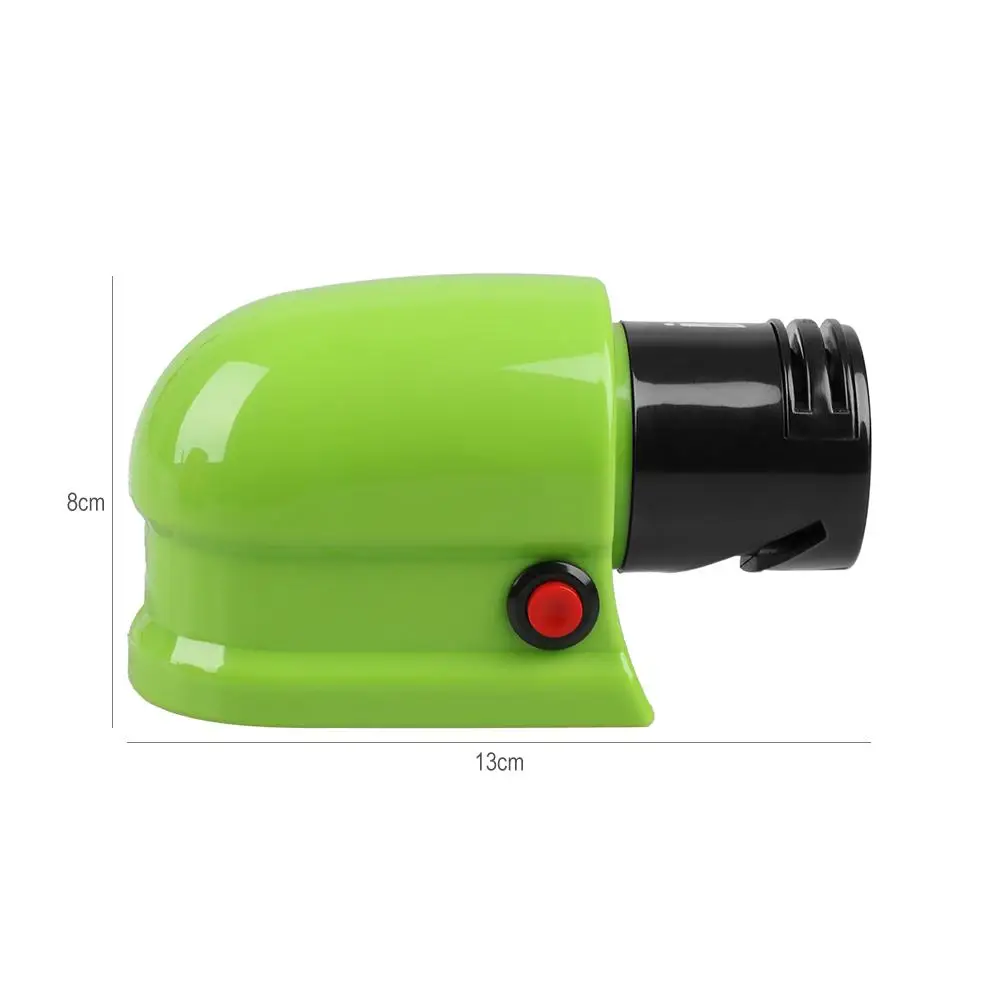 1PC Electric Knife Sharpener Swifty Sharp Motorized Grindstone Sharpening Tool EU Plug Kitchen Supplies Random Color