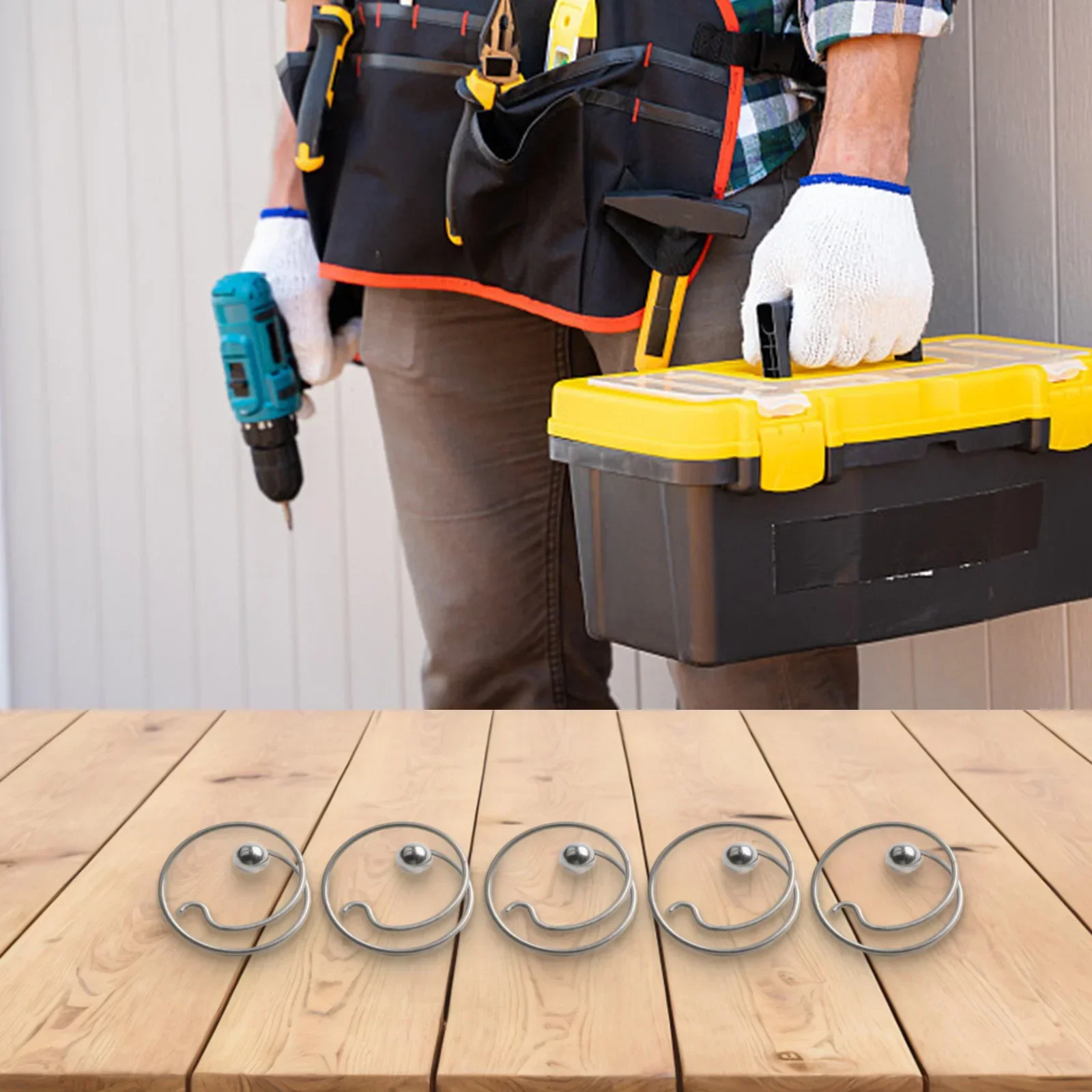 Steel Ball Spring Spring Ball Metal N089668 5 Set DCF836 DCF886 DCF887 For Impact Driver Repair Exquisite High Quality