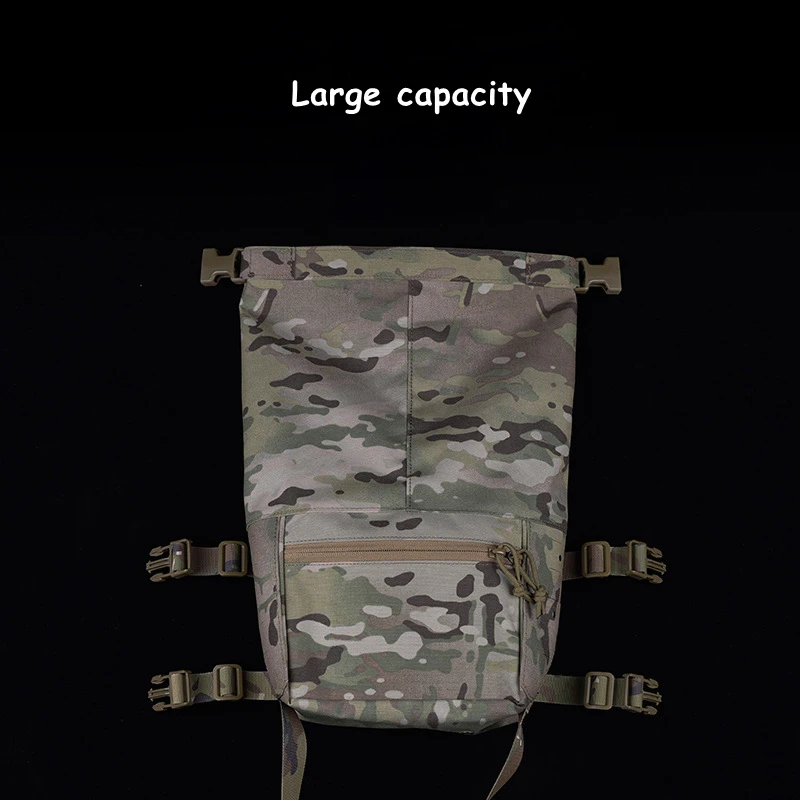 Bolsa táctica MOLLE modular expandible para airsoft y caza - imagen 4