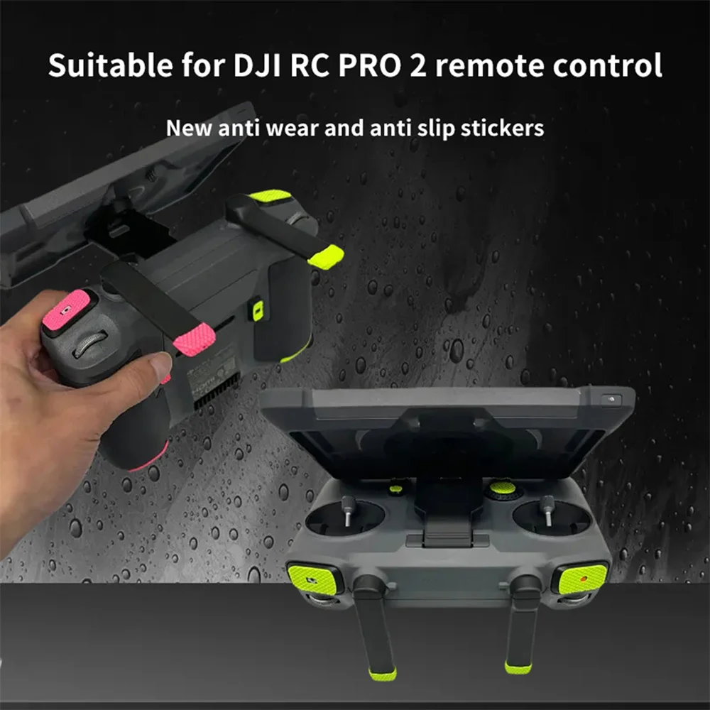 Remote Control Anti-Slip Stickers for DJI RC Pro 2 Controller Anti-Friction Button Sticker Foot Mats for DJI Mavic 4 Pro Parts