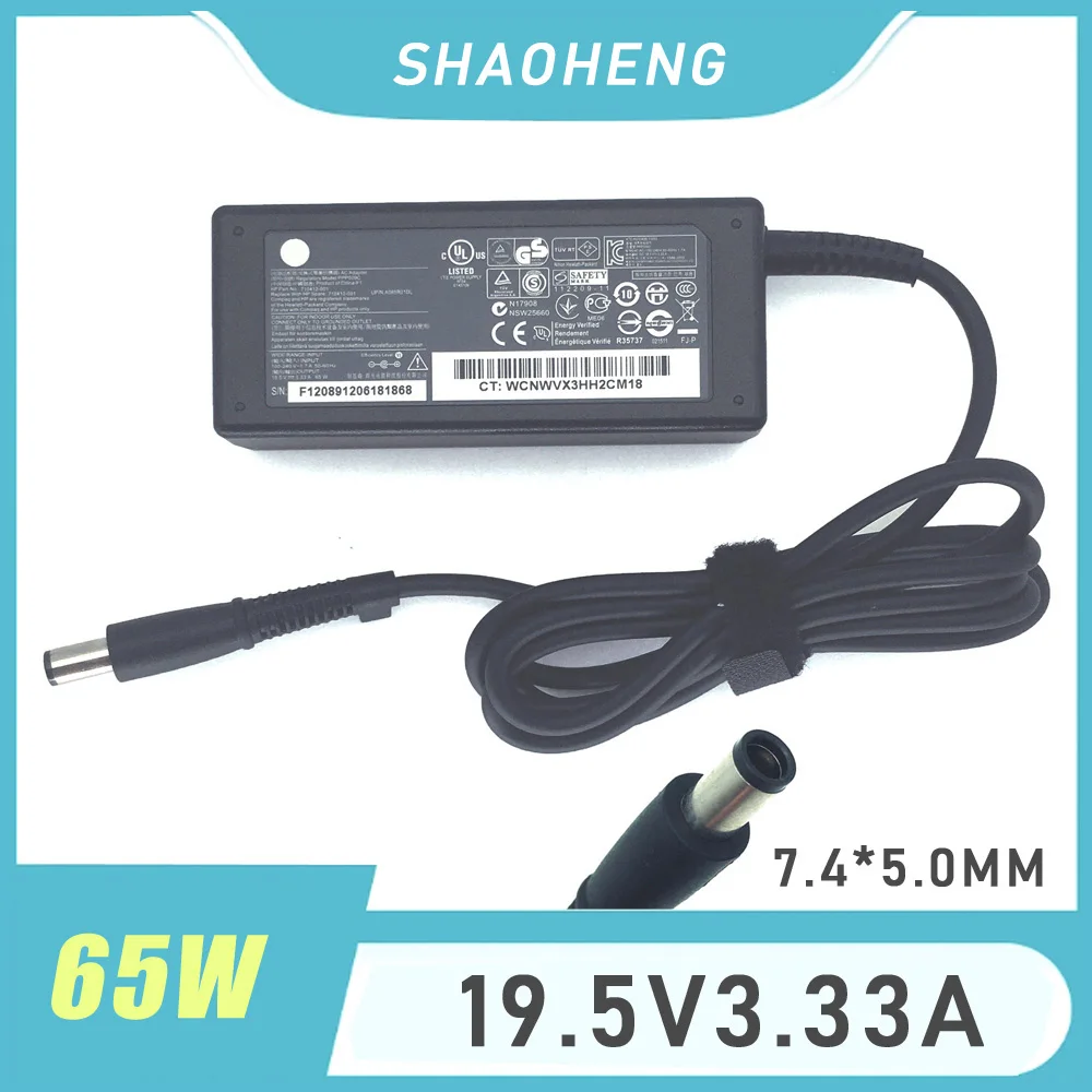 Cargador original para portátil de 65W, 19.5V, 3.33A, adaptador de corriente para HP HSTNN-IX10 Pavilion Slimline 260-A 400 500 Series 400-314