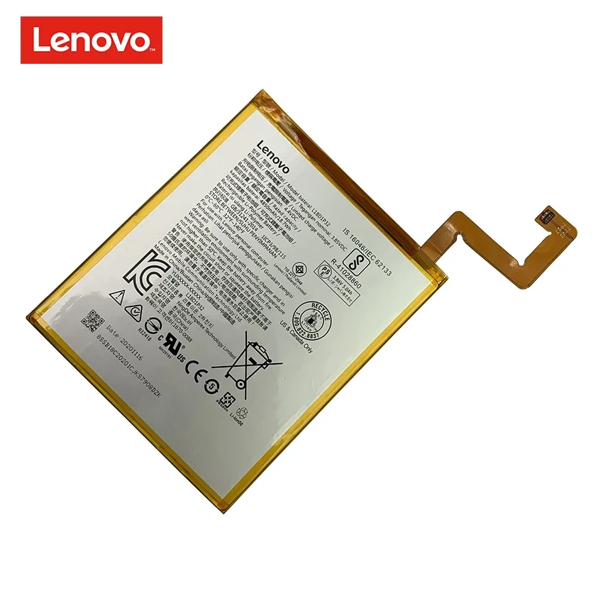 100% Original New L18D1P32 4850mAh Battery For Lenovo Tab M10 TB-X605L TB-X605F TB-X605M TB-X505X X505L X505F Batterij Bateria