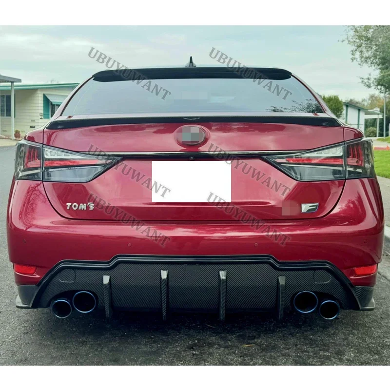 For LEXUS GS GS350 GS300 GS450 2013 - 2016 ABS Rear Trunk Boot Lid Car Spoiler Ducktail Lip Wing
