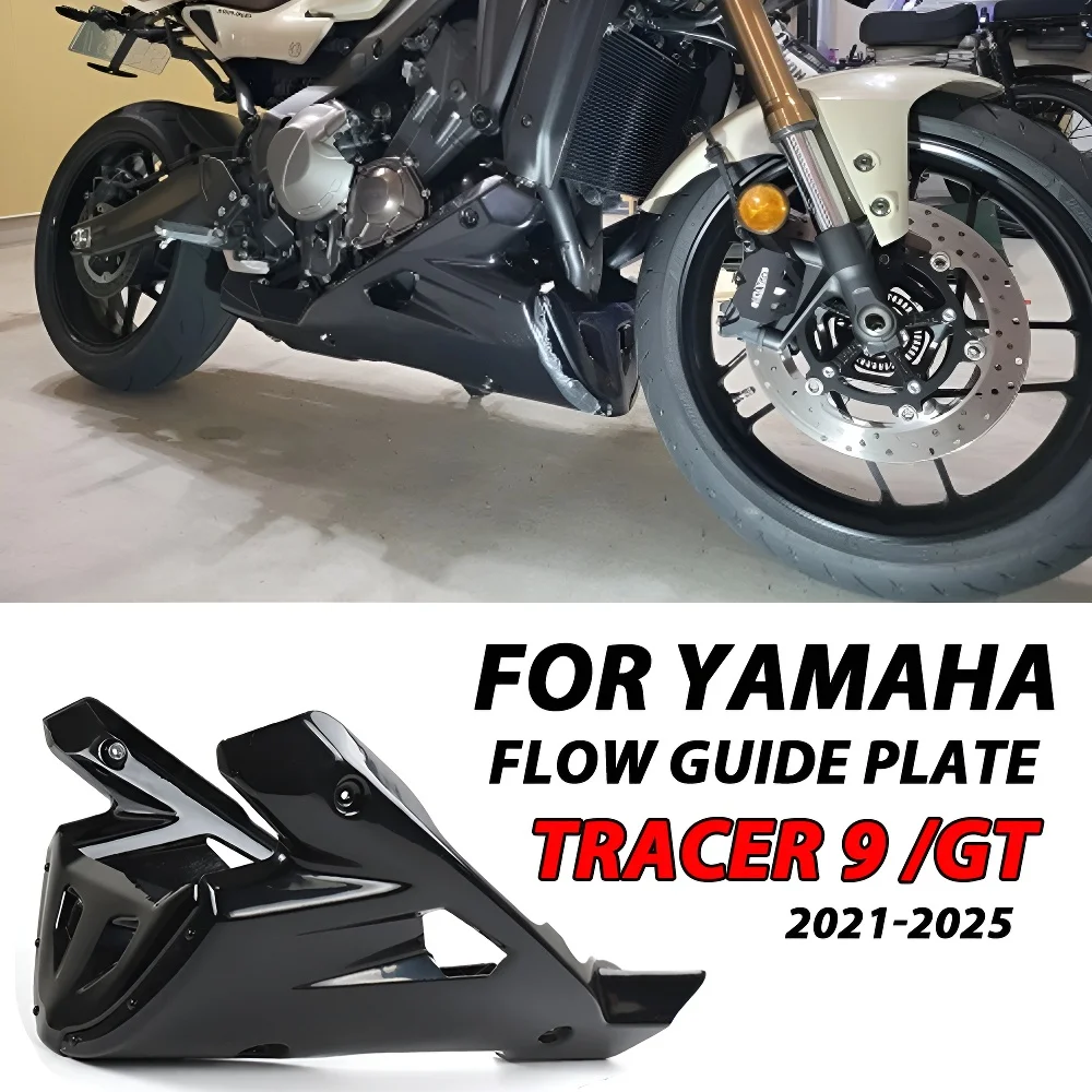 For Yamaha Tracer 9 + GT 2021-2025 Motorcycle Belly Pan Engine Chassis Spoiler Fairing Guard Cover Protector Accessory